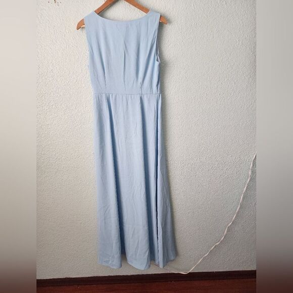 Alexia Admor Baby Blue  Maxi Sundress New With Tags - Picture 5 of 16